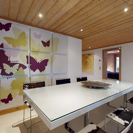 Large Apartment In Villars - Chalet Diane